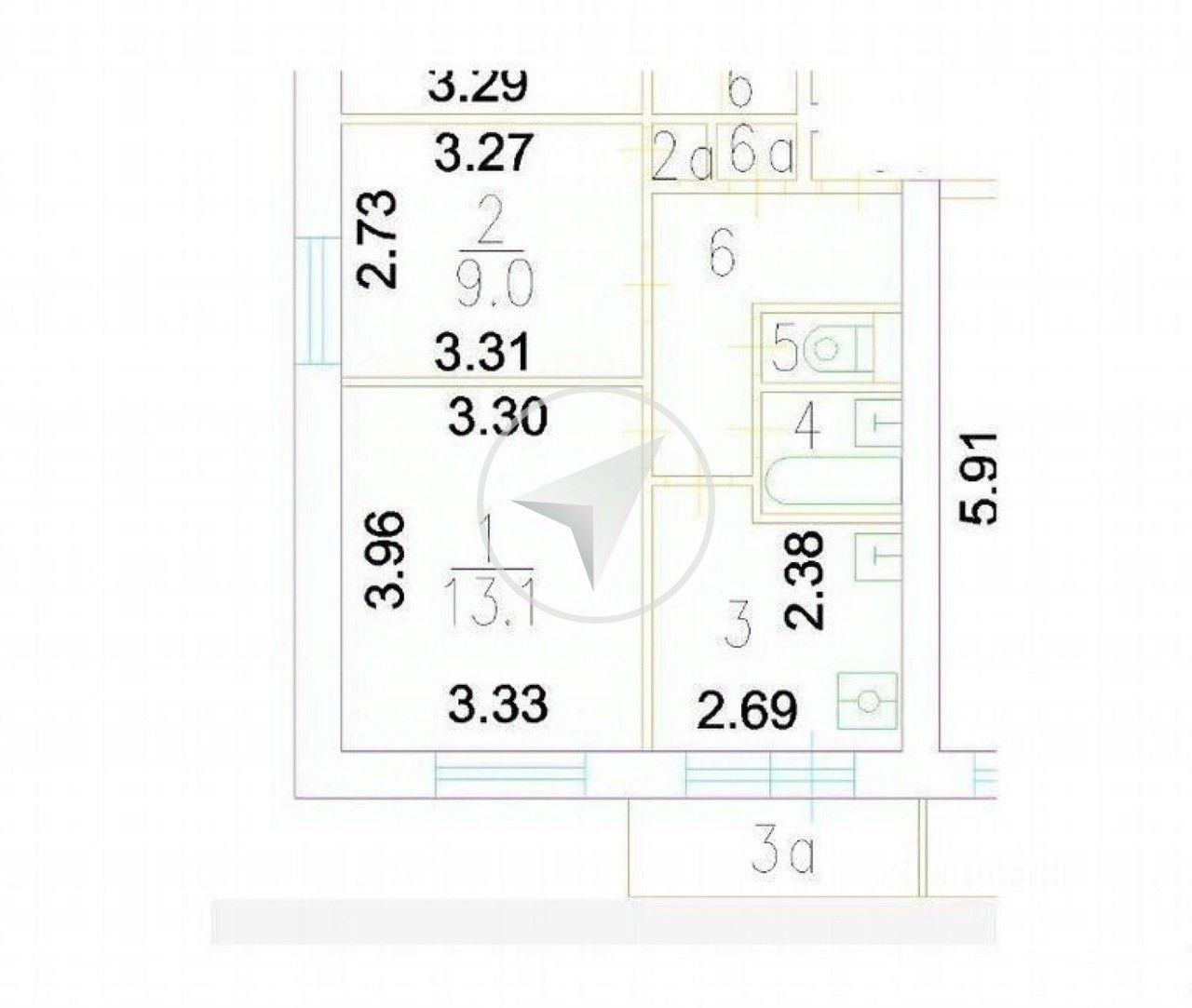 Продажа 2-комн квартиры на вторичном рынке 13-я Парковая улица, 31К2