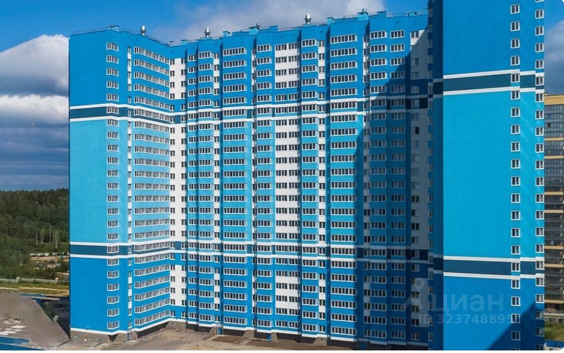 Продажа 2-комн квартиры на вторичном рынке пос. Парголово, Заречная улица, 17