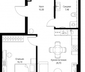 Продать Квартиры в новостройке Москва г., Верейская ул.   Indigo 5