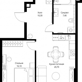 Продажа 1-комн квартиры в новостройке Москва г., Верейская ул., к. Indigo 5 Продажа 1-комн квартиры в новостройке Москва г., Верейская ул., к. Indigo 5