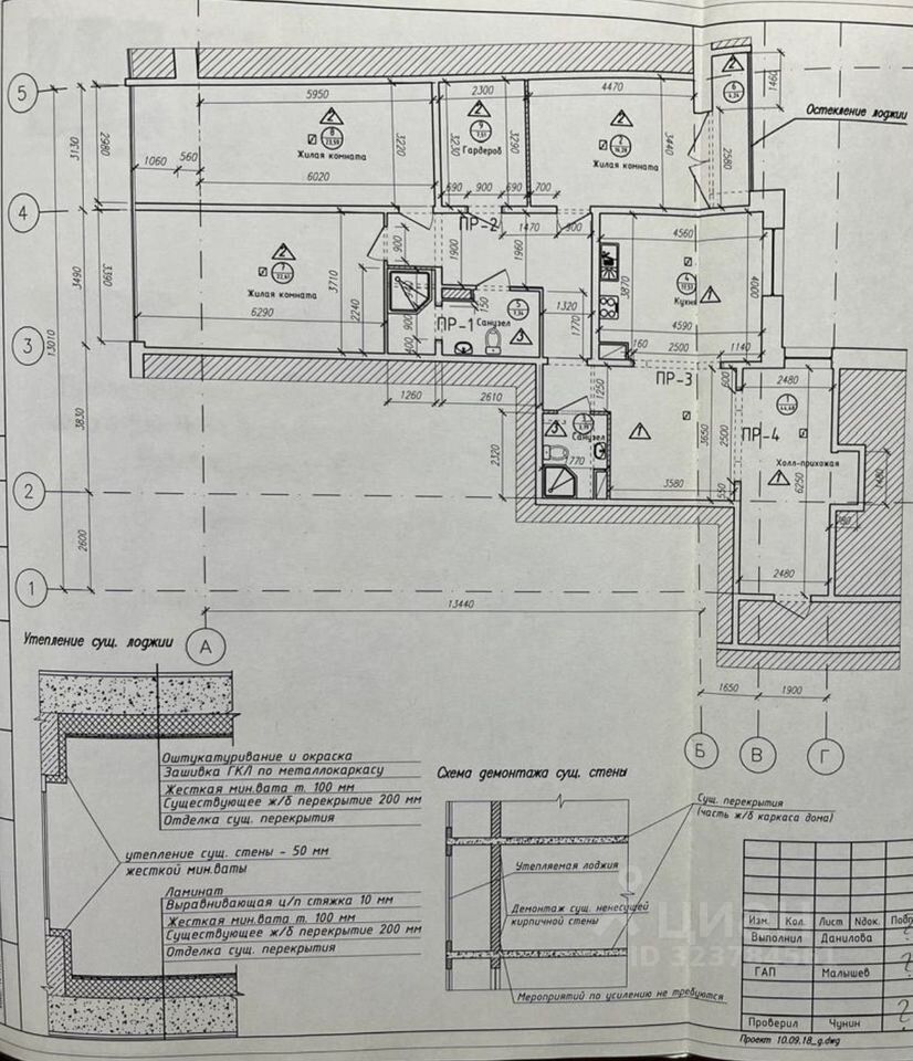 Продажа 3-комн квартиры на вторичном рынке Варшавская улица, 23к2