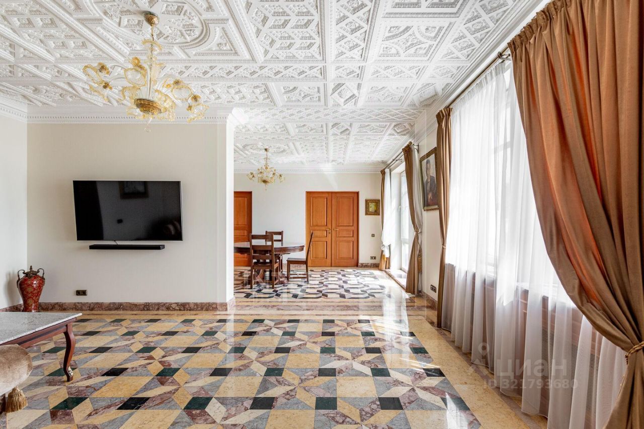 Аренда 3-комн квартиры на вторичном рынке 1-й Смоленский переулок, 17