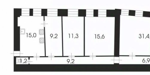 6-комн квартира Казанская улица, 42