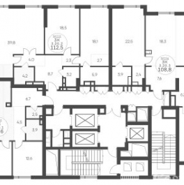 Продажа 3-комн квартиры в новостройке Крылатская ул,  д. 33 к2