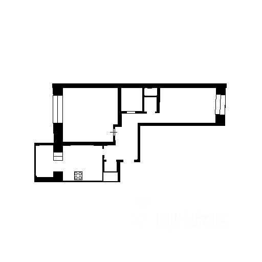 Аренда 2-комн квартиры на вторичном рынке Псковская улица, 7К1