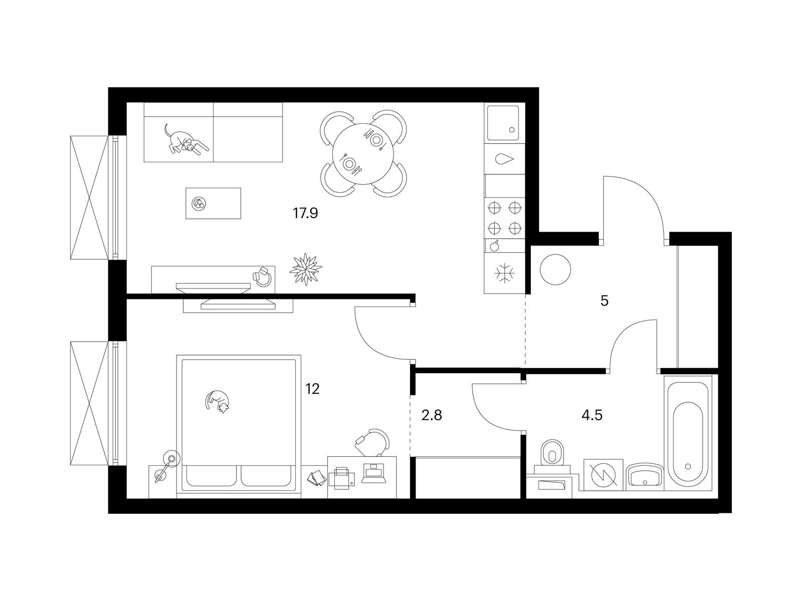 Продать Квартиры в новостройке Котельники, мкр. Ковровый,  корп. 5-8   
