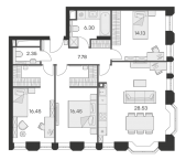 Продать Квартиры в новостройке Москва г., 1-я Ямского Поля ул.   1