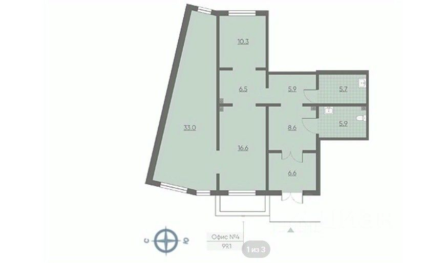 Продажа ПСН Реки Каменки наб,  д. 23 с1