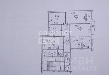 Продажа 4-комн квартиры на вторичном рынке Юбилейный мкр, улица Пушкинская,  д. 3