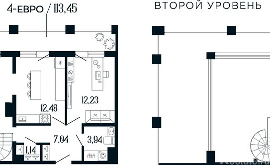 Продажа 2-комн квартиры на вторичном рынке ул Ломаная,  д. 6