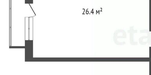 1-комн квартира улица Решетникова, 5