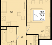 Продать Квартиры в новостройке Борисовка д., Полевая ул.   16