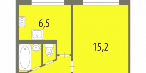 1-комн квартира ул Димитрова,  д. 6,  к. 2
