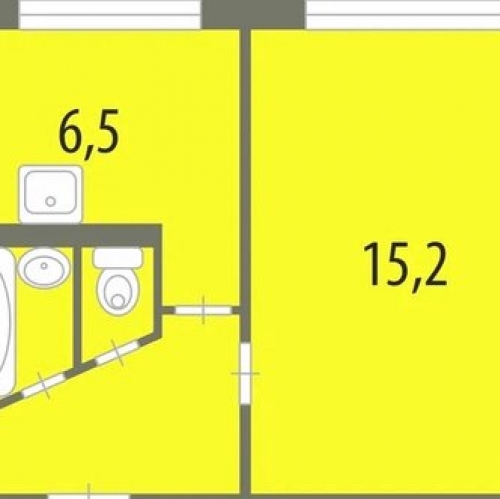 1-комн квартира ул Димитрова,  д. 6,  к. 2