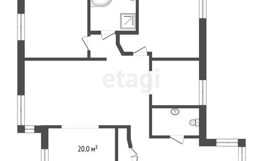 Продажа 4-комн квартиры на вторичном рынке ул Авиационная,  д. 79,  к. 1