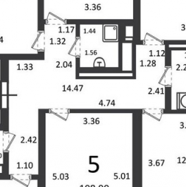 Продажа 5-комн квартиры на вторичном рынке Чечерский проезд,  д. 28 к1