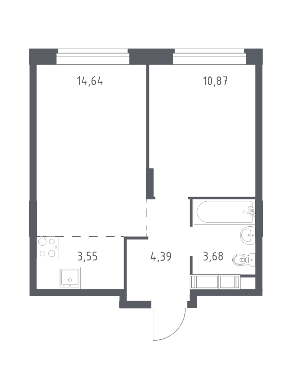 Продажа 1-комн квартиры в новостройке Балашиха г., Павлино мкр.,  к. 33
