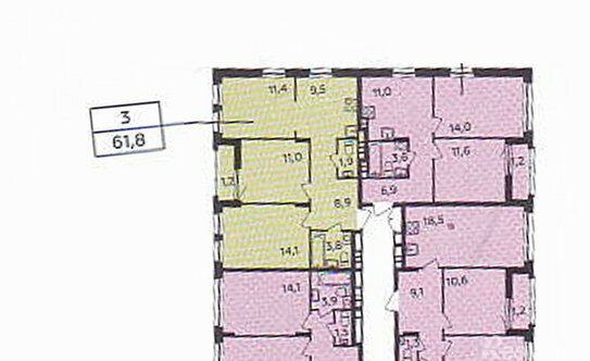 Продажа 2-комн квартиры на вторичном рынке бульвар Веласкеса