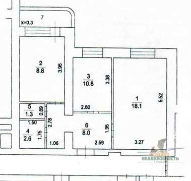 Продажа 2-комн квартиры на вторичном рынке Ступино, ул. Калинина,  д. 17