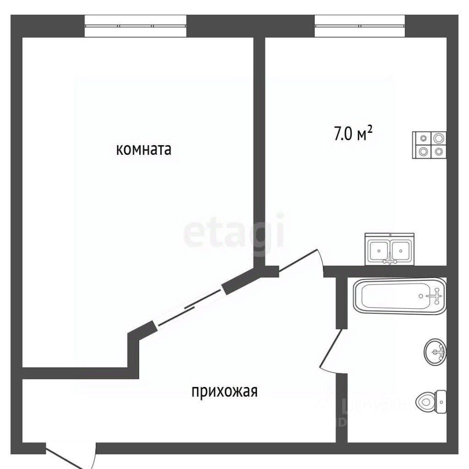 Продажа 1-комн квартиры на вторичном рынке Миллионная улица, 13К1