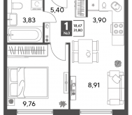 Продажа квартир в ЖК Пушкино г., Зелёная Роща ул.,  к. 10