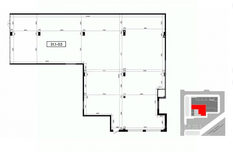 Продажа торгового помещения Смоленская-Сенная пл,  д. 32,  к. 3