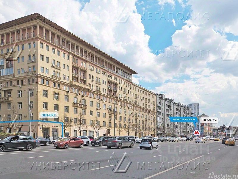 Продажа офиса улица Земляной Вал