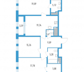 Продать Квартиры в новостройке Санкт-Петербург г., Юрия Гагарина пр-кт   1