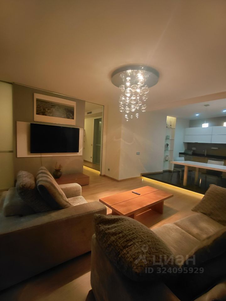 Аренда 3-комн квартиры на вторичном рынке 1-й Зачатьевский переулок, 5