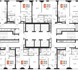 Продажа 4-комн квартиры в новостройке улица Шеногина, 2