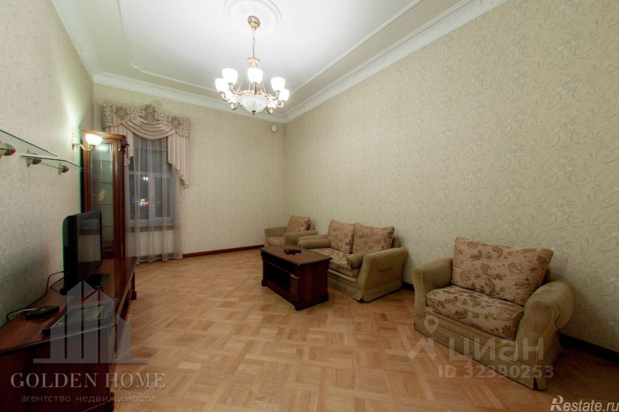 Аренда 5-комн квартиры на вторичном рынке Преображенская площадь,  д. 2