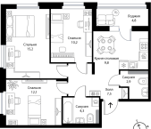 Продать Квартиры в новостройке Ольгино, Ольгино, Ломоносовский район, Ленинградская область   