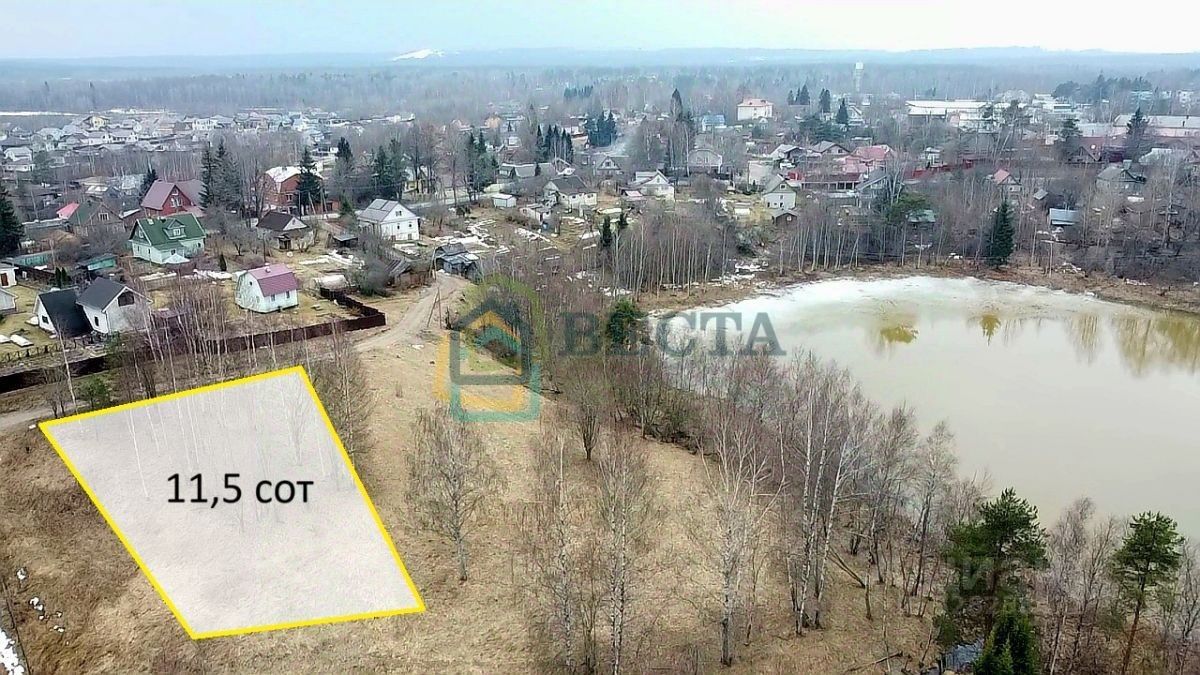 Продажа земли пос. Сосново, улица Озерная, 28В