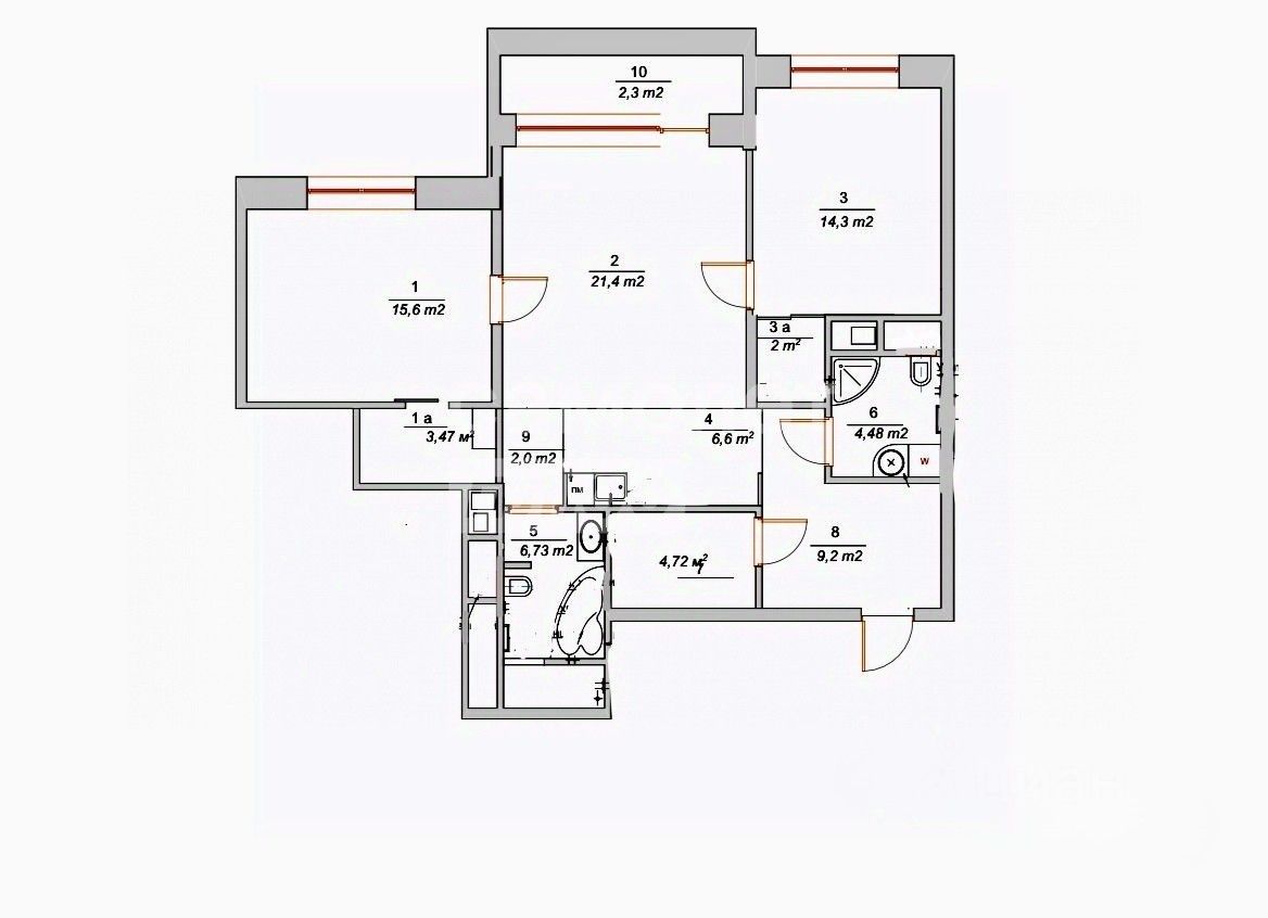 Продажа 3-комн квартиры на вторичном рынке Красногорск, бульвар Павшинский, 34