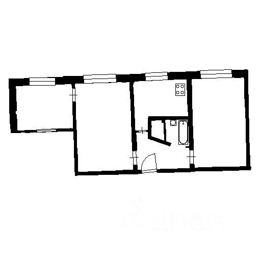 Продажа 3-комн квартиры на вторичном рынке Лобня, улица Чкалова, 13