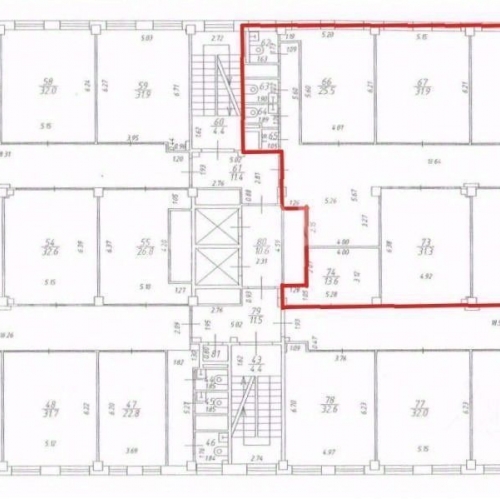 Офис Дубечино, Центральная улица