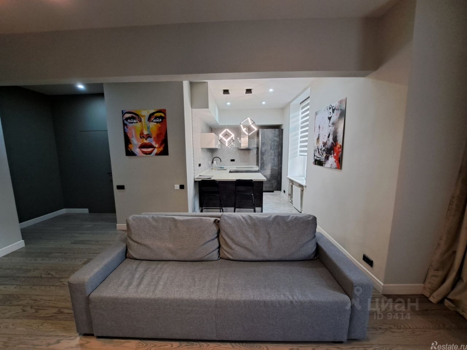 Аренда 2-комн квартиры на вторичном рынке Фрунзенская 3-я ул,  д. 1