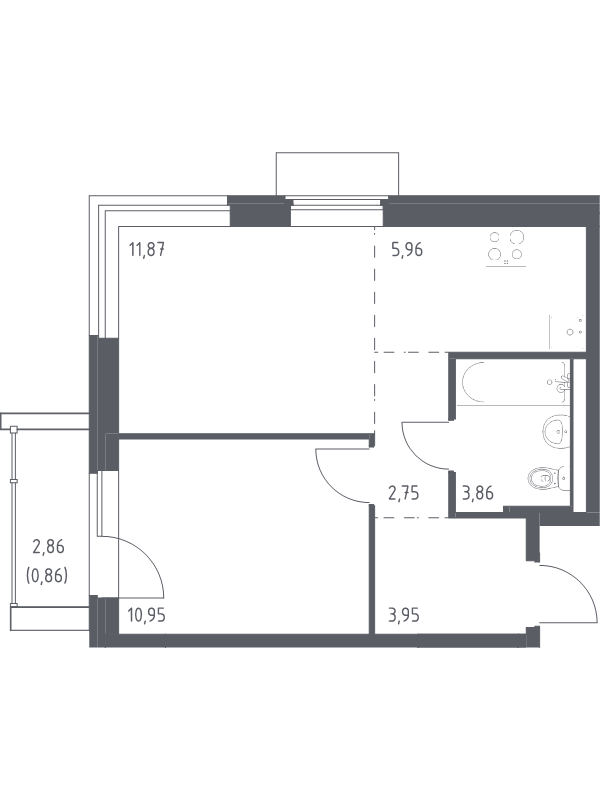 Продажа 1-комн квартиры в новостройке Марушкинское пос., Боровское ш.,  к. 10