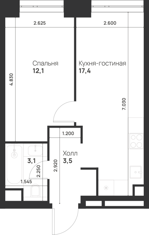 Продажа 1-комн квартиры в новостройке Москва г., 1-ый Грайвороновский npoeзд,  к. 2