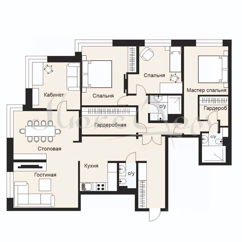 Продажа 5-комн квартиры на вторичном рынке улица Маршала Конева, 14