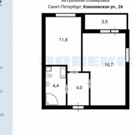 Продажа 1-комн квартиры на вторичном рынке ул Ковалёвская,  д. 22,  к. 2