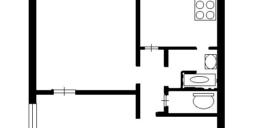 2-комн квартира 1-й Новомихалковский проезд, 2