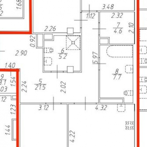 3-комн квартира ул Гастелло,  д. 16