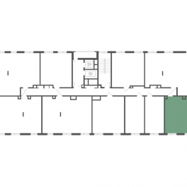 Продажа 1-комн квартиры в новостройке ЖК Мангазея на Речном