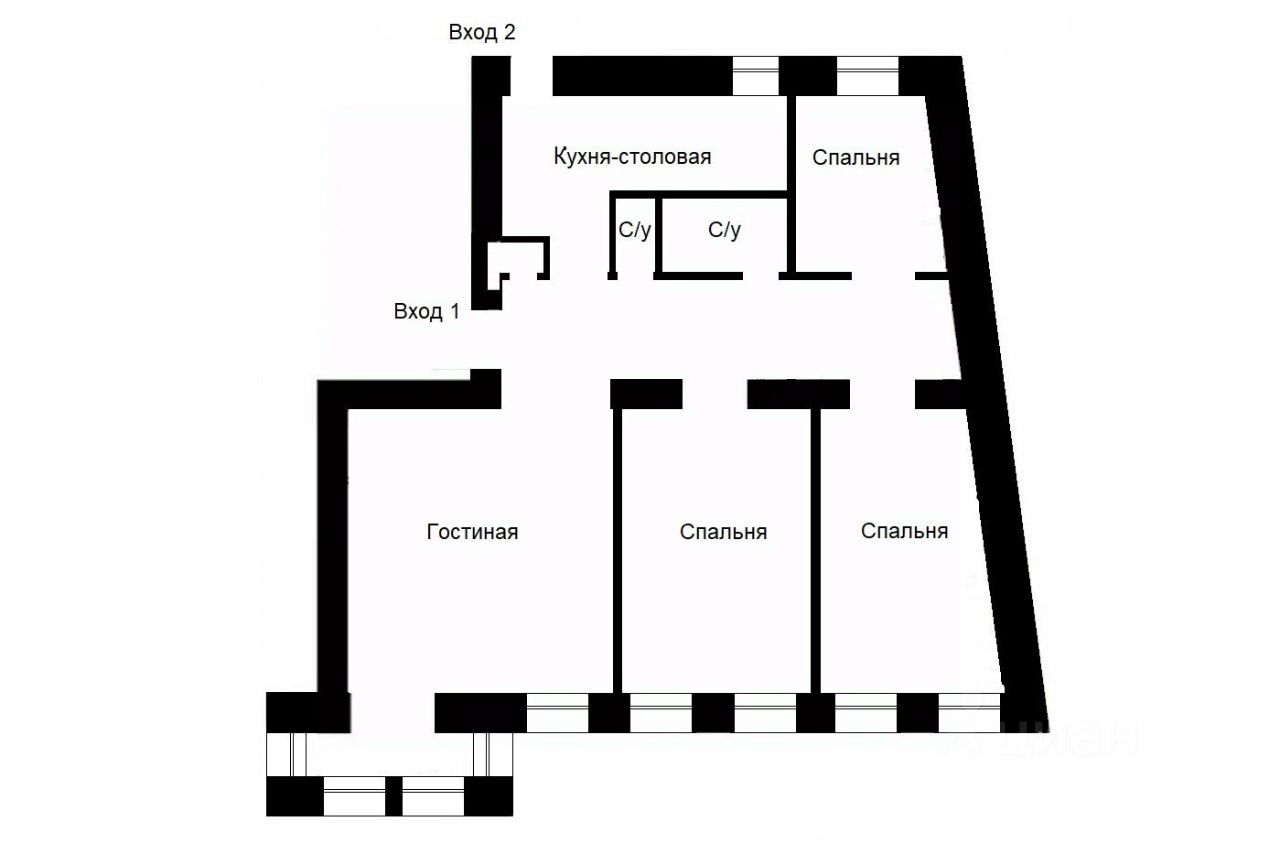 Продажа 4-комн квартиры на вторичном рынке Новая Басманная улица, 28С1