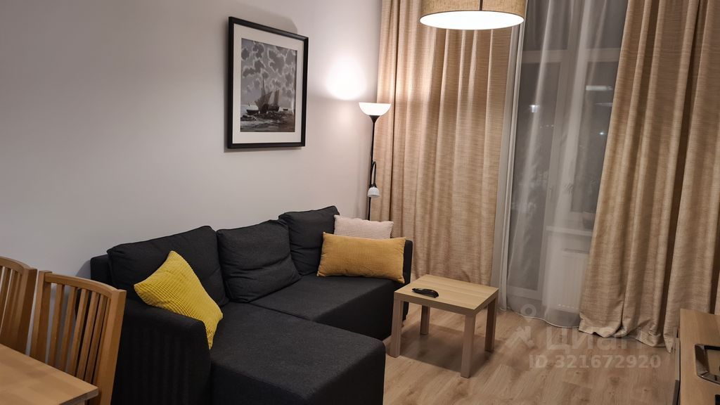 Аренда 1-комн квартиры на вторичном рынке Сестрорецк, улица Максима Горького, 2Ас2