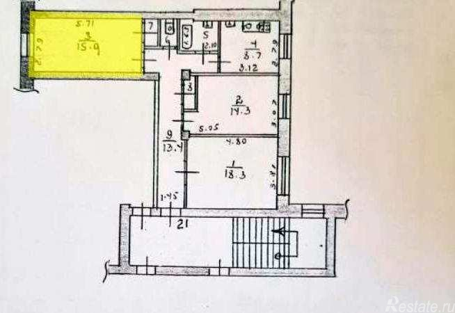 Продажа комнаты г Ступино, ул Гоголя д 13/8