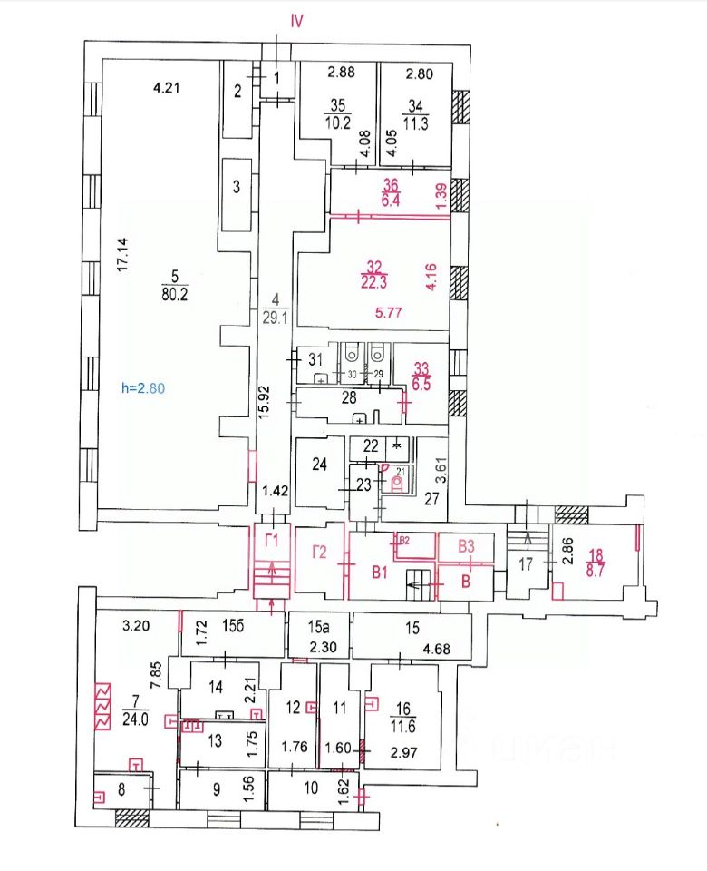Продажа торгового помещения ул Кржижановского,  д. 24/35,  к. 3