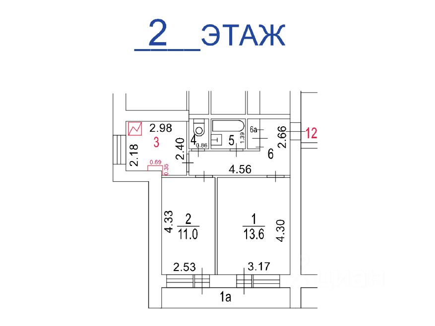 Продажа 2-комн квартиры на вторичном рынке Ленинградское шоссе, 44