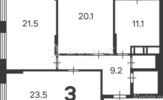 Продажа 3-комн квартиры на вторичном рынке Люблинская ул,  д. 76 к3